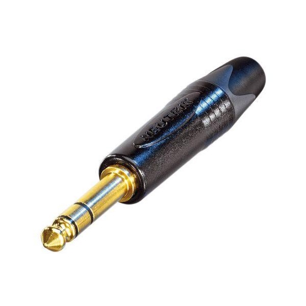 NEUTRIK NP3X-B  Jack 6.3 mm, stereo, contatti oro, Serie X